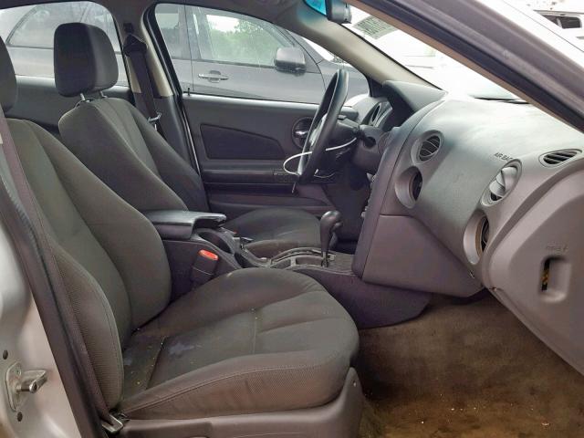 2G2WP522341306531 - 2004 PONTIAC GRAND PRIX SILVER photo 5