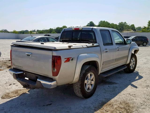 1GCHTDFE6B8124718 - 2011 CHEVROLET COLORADO L SILVER photo 4