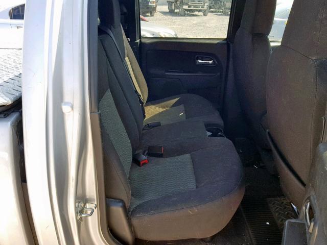 1GCHTDFE6B8124718 - 2011 CHEVROLET COLORADO L SILVER photo 6