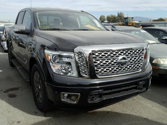 1N6AA1E61HN568046 - 2017 NISSAN TITAN SV BLACK photo 1