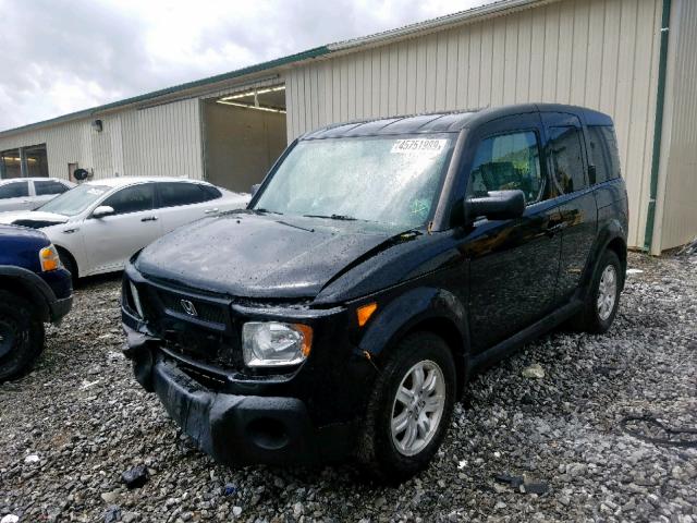 5J6YH18706L008488 - 2006 HONDA ELEMENT EX BLACK photo 2