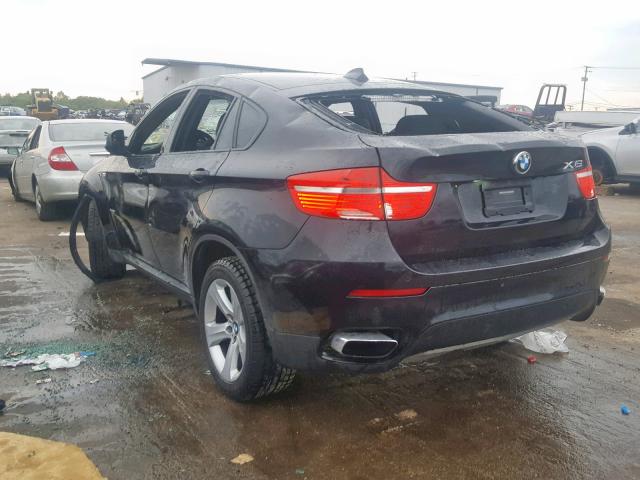 5UXFG8C59ALZ94948 - 2010 BMW X6 XDRIVE5 BLACK photo 3