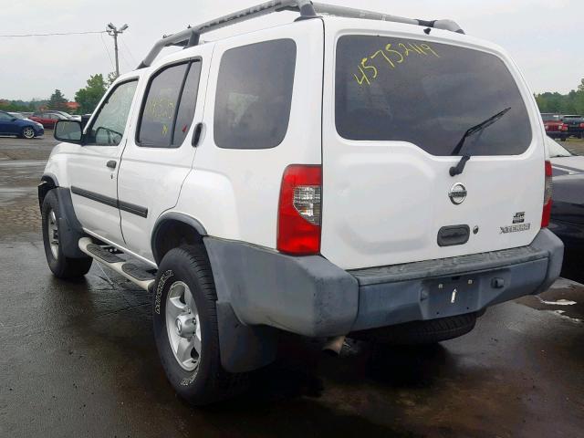 5N1ED28Y64C657305 - 2004 NISSAN XTERRA XE WHITE photo 3