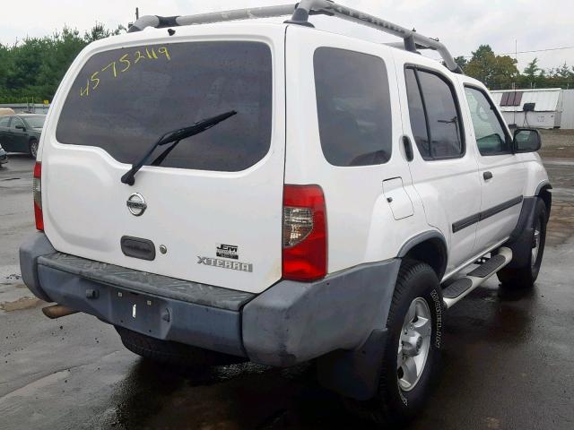 5N1ED28Y64C657305 - 2004 NISSAN XTERRA XE WHITE photo 4