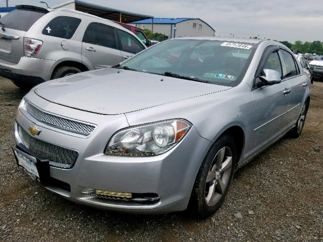 1G1ZC5E17BF203151 - 2011 CHEVROLET MALIBU 1LT SILVER photo 2