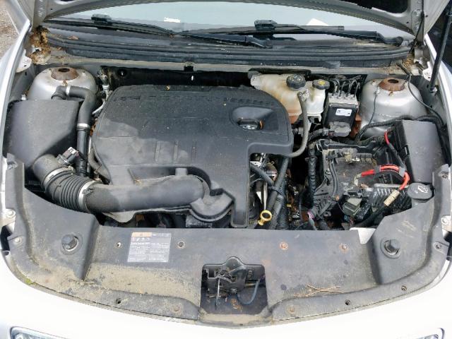 1G1ZC5E17BF203151 - 2011 CHEVROLET MALIBU 1LT SILVER photo 7