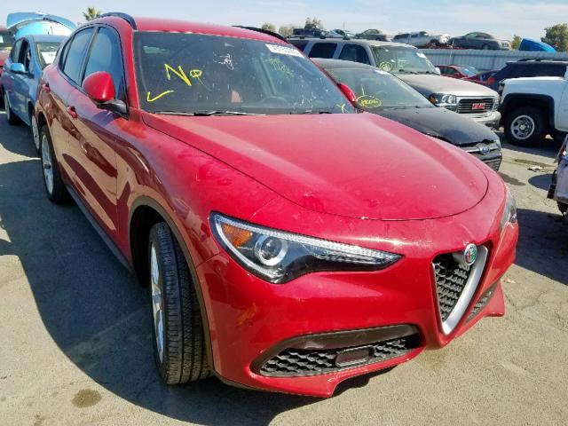 ZASFAKNN2J7B84767 - 2018 ALFA ROMEO STELVIO TI RED photo 1
