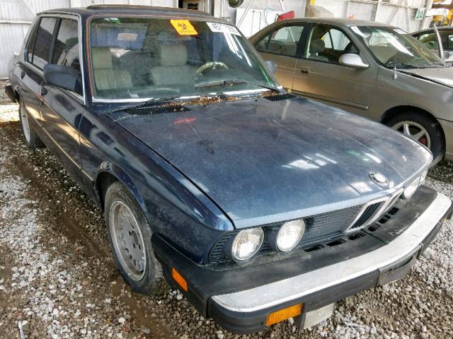 WBADC740XF0652013 - 1985 BMW 535 I BLUE photo 1