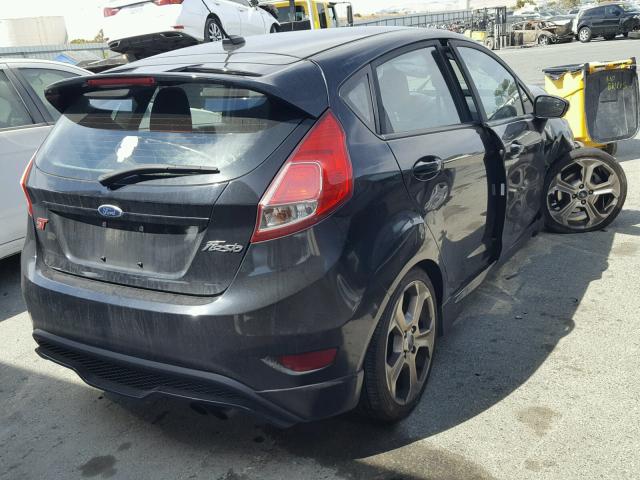 3FADP4GX7GM143645 - 2016 FORD FIESTA ST BLACK photo 4