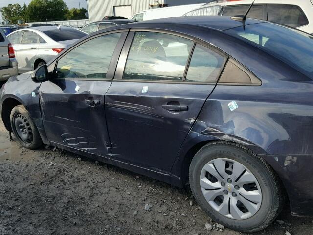 1G1PA5SH1E7215423 - 2014 CHEVROLET CRUZE LS BLUE photo 9