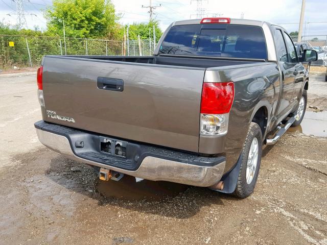 5TFRV54128X035084 - 2008 TOYOTA TUNDRA DOU CHARCOAL photo 4