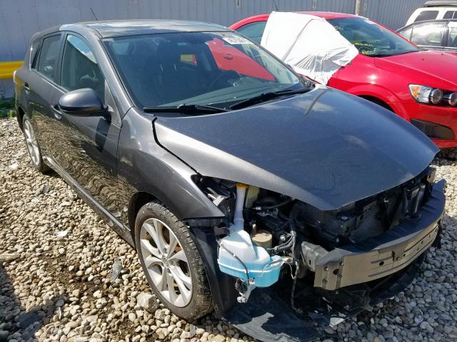 JM1BL1H57A1300071 - 2010 MAZDA 3 S GRAY photo 1