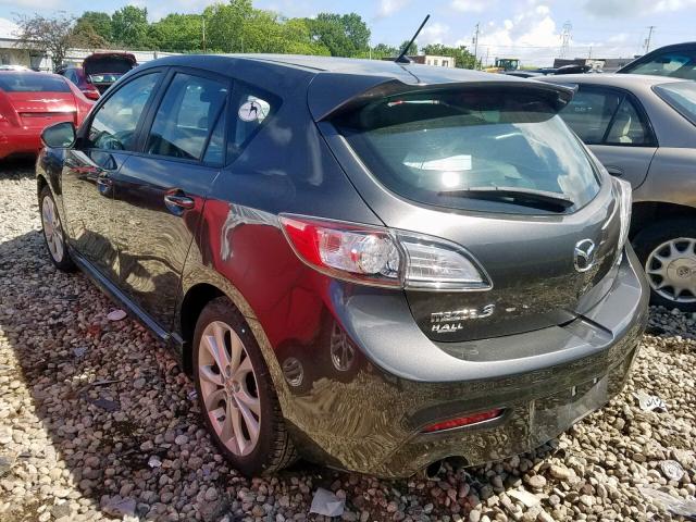 JM1BL1H57A1300071 - 2010 MAZDA 3 S GRAY photo 3