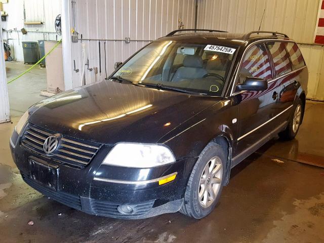 WVWVD63BX4E021313 - 2004 VOLKSWAGEN PASSAT GLS BLACK photo 2