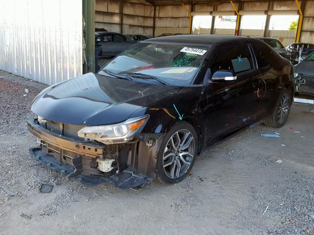 JTKJF5C75E3087949 - 2014 TOYOTA SCION TC შავი ფოტო 2
