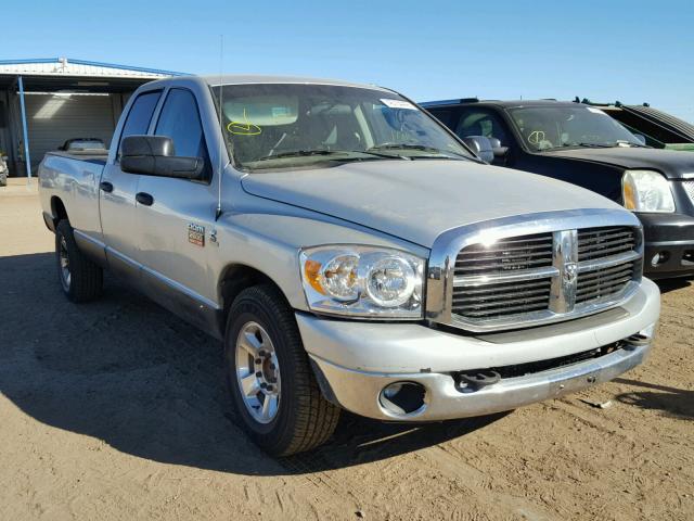 3D7KR28C67G761426 - 2007 DODGE RAM 2500 S SILVER photo 1