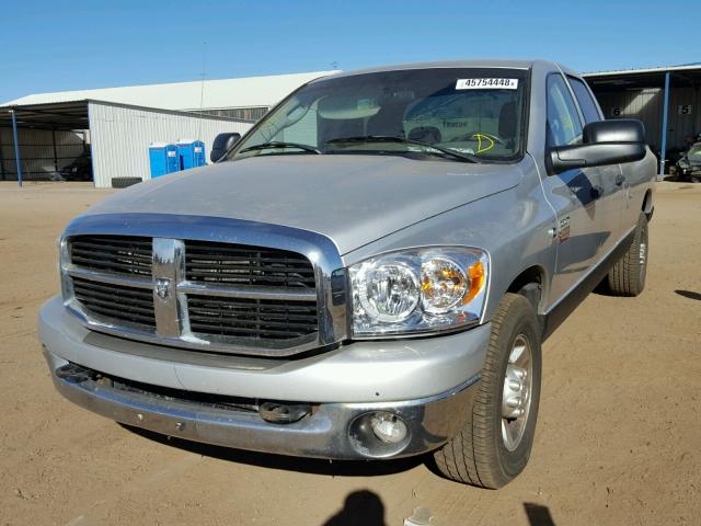 3D7KR28C67G761426 - 2007 DODGE RAM 2500 S SILVER photo 2