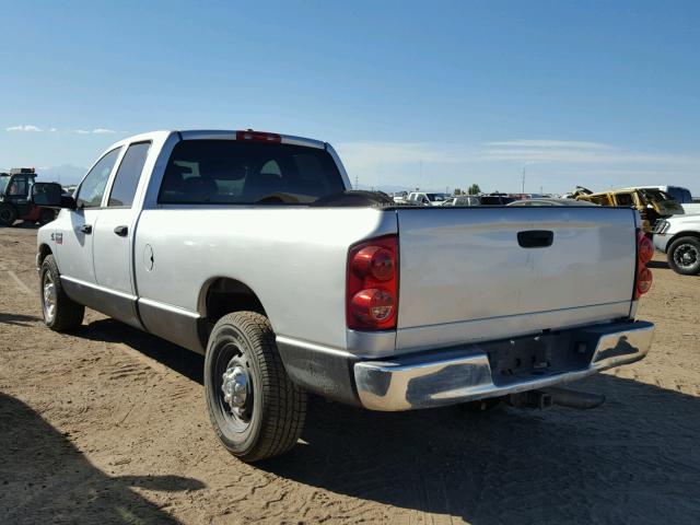 3D7KR28C67G761426 - 2007 DODGE RAM 2500 S SILVER photo 3