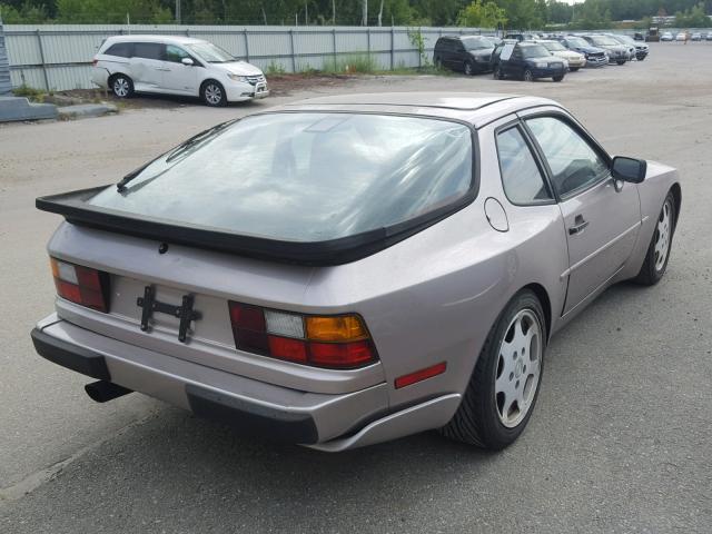 WP0AA2954JN151357 - 1988 PORSCHE 944 SILVER photo 4