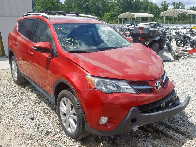 2T3DFREV1DW108895 - 2013 TOYOTA RAV4 LIMIT RED photo 1