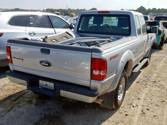 1FTKR1EE9BPA02350 - 2011 FORD RANGER SUP SILVER photo 4