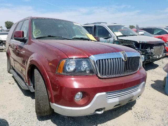 5LMFU28R04LJ04935 - 2004 LINCOLN NAVIGATOR RED photo 1