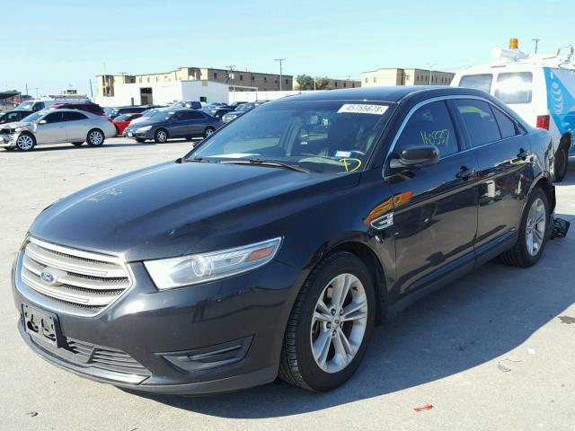 1FAHP2E84EG123488 - 2014 FORD TAURUS SEL BLACK photo 2