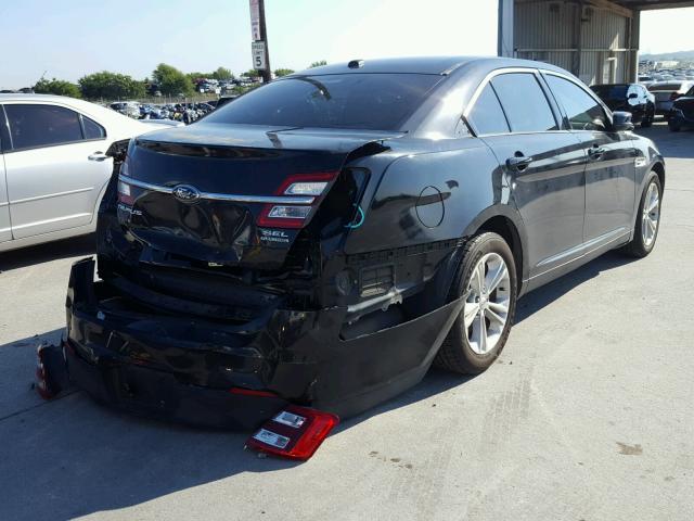 1FAHP2E84EG123488 - 2014 FORD TAURUS SEL BLACK photo 4