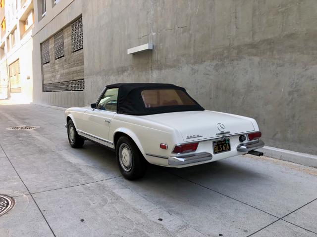 11304410005493 - 1968 MERCEDES-BENZ 280SL WHITE photo 4