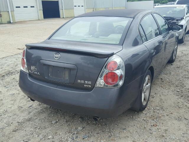 1N4BL11D46C145174 - 2006 NISSAN ALTIMA SE GRAY photo 4