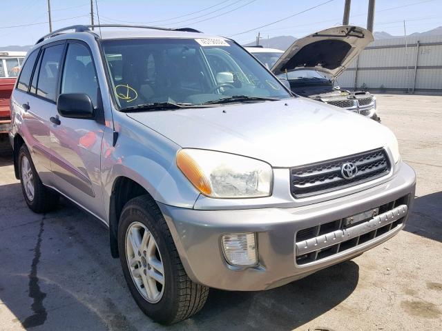 JTEHH20VX20167726 - 2002 TOYOTA RAV4 SILVER photo 1