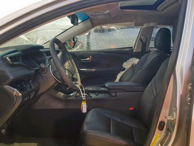 4T1BK1EB1JU266250 - 2018 TOYOTA AVALON XLE SILVER photo 5