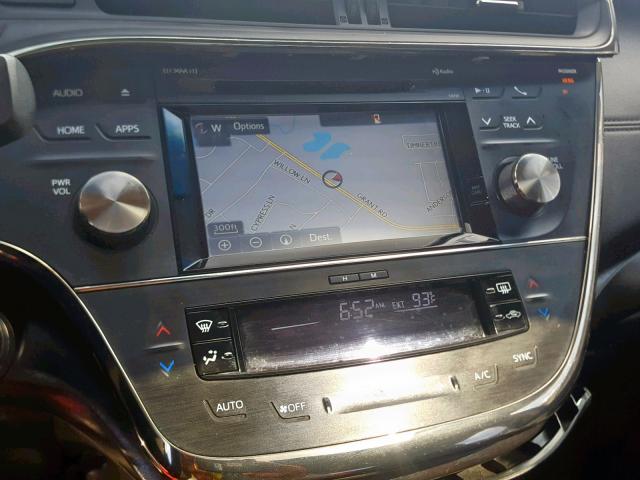 4T1BK1EB1JU266250 - 2018 TOYOTA AVALON XLE SILVER photo 9