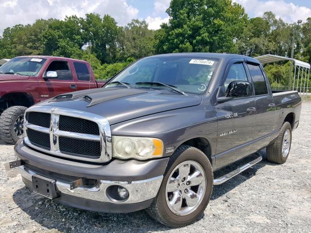 1D7HA18D03J677695 - 2003 DODGE RAM 1500 S GRAY photo 2