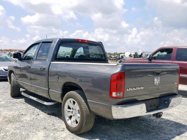 1D7HA18D03J677695 - 2003 DODGE RAM 1500 S GRAY photo 3