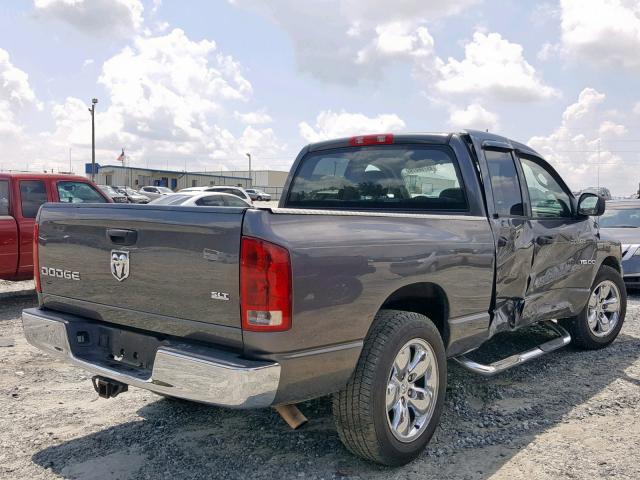 1D7HA18D03J677695 - 2003 DODGE RAM 1500 S GRAY photo 4