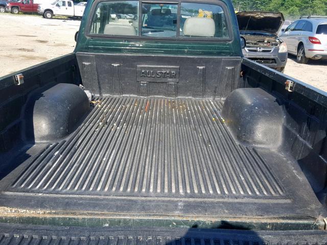 5TEPM62NX1Z831733 - 2001 TOYOTA TACOMA GREEN photo 6