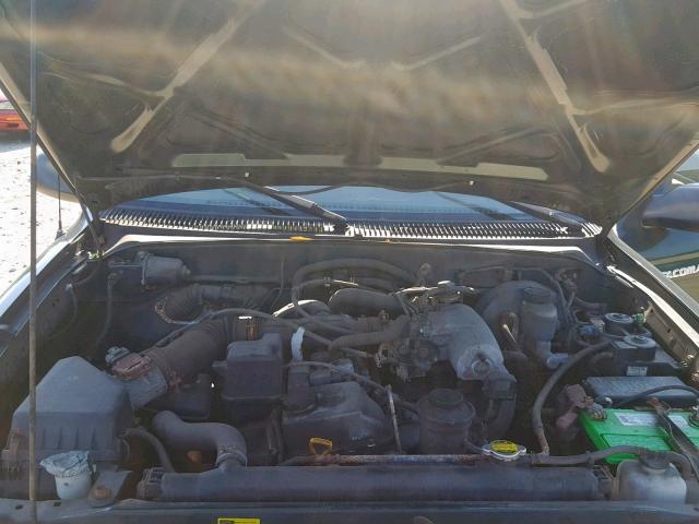 5TEPM62NX1Z831733 - 2001 TOYOTA TACOMA GREEN photo 7