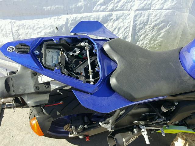 JYARJ16Y9GA011179 - 2016 YAMAHA YZFR6 C BLUE photo 6