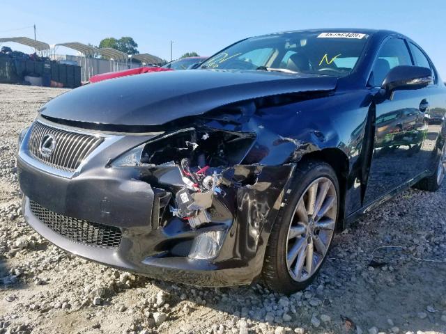 JTHCK262795030641 - 2009 LEXUS IS 250 GRAY photo 9