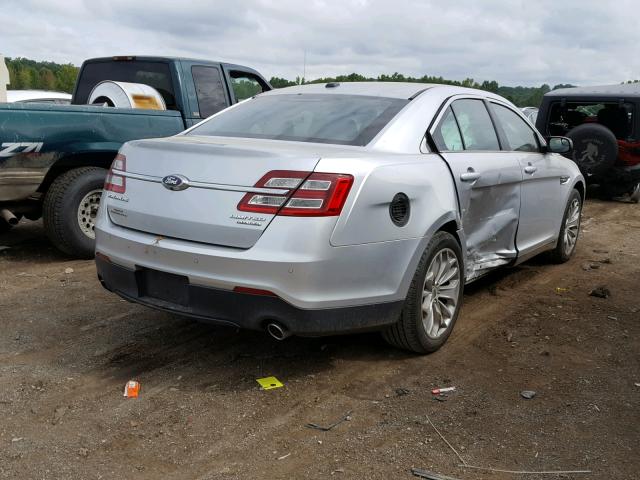 1FAHP2F86GG101588 - 2016 FORD TAURUS LIM SILVER photo 4