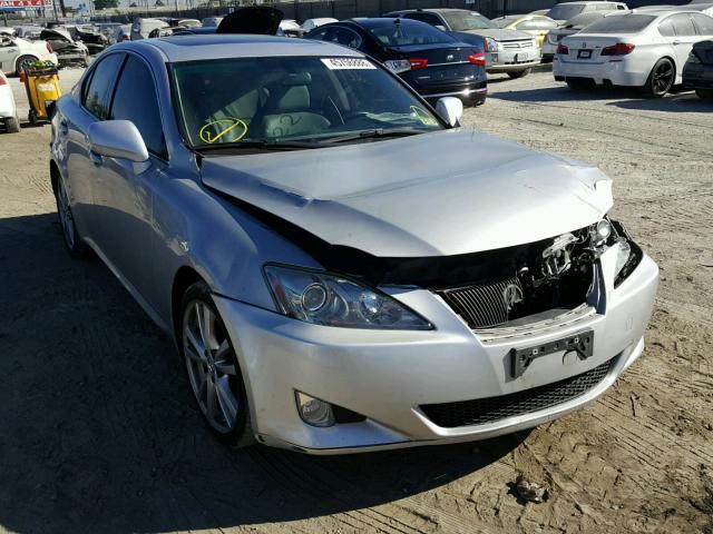 JTHBK262365021992 - 2006 LEXUS IS 250 SILVER photo 1