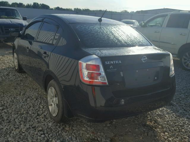 3N1AB61E79L685113 - 2009 NISSAN SENTRA 2.0 BLACK photo 3