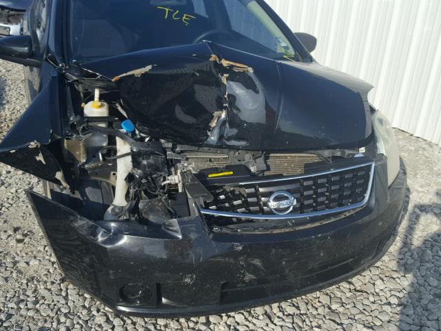 3N1AB61E79L685113 - 2009 NISSAN SENTRA 2.0 BLACK photo 9