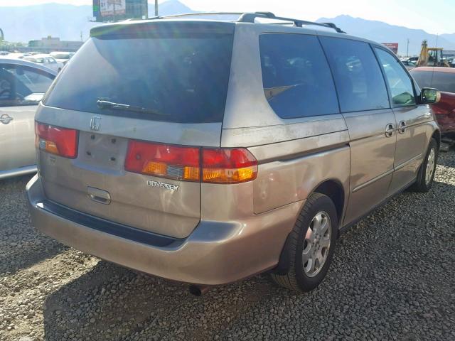 5FNRL18674B004132 - 2004 HONDA ODYSSEY EX TAN photo 4