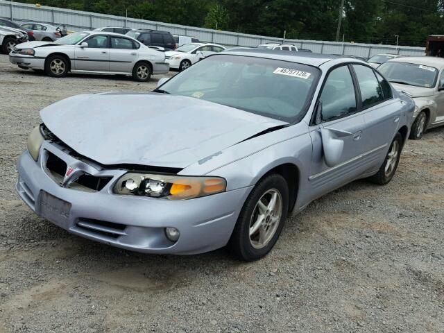 1G2HX52K95U144225 - 2005 PONTIAC BONNEVILLE BLUE photo 2