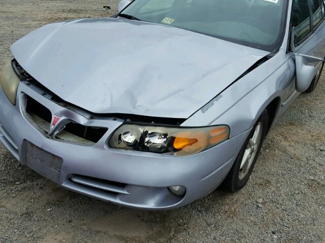 1G2HX52K95U144225 - 2005 PONTIAC BONNEVILLE BLUE photo 9