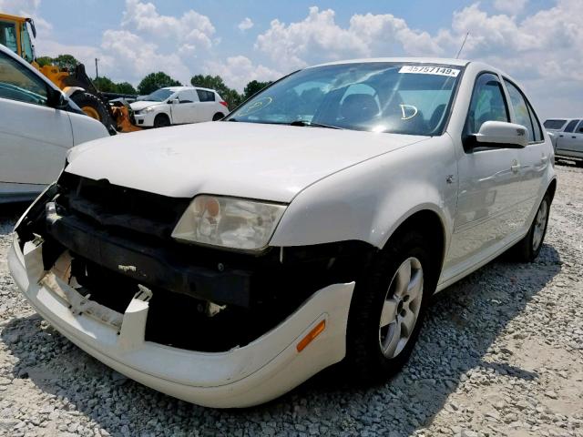 3VWSK69M13M088423 - 2003 VOLKSWAGEN JETTA GLS WHITE photo 2