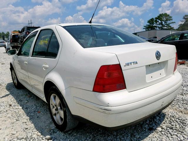 3VWSK69M13M088423 - 2003 VOLKSWAGEN JETTA GLS WHITE photo 3