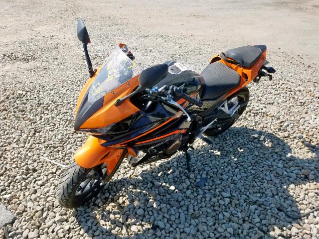 MLHPC4461H5401208 - 2017 HONDA CBR500 R ORANGE photo 2